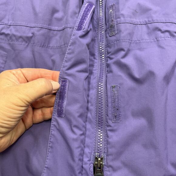L.L. Bean Women’s Rugged Ridge Ski Jacket Full Zip Primaloft Purple Petite L - Picture 12 of 15